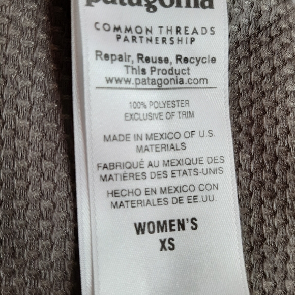 PATAGONIA WOMEN'S JACKET. SZ::XS..VERY WARM. MADE IN MEXICO.COMMON THREADS PARTN - Picture 11 of 13